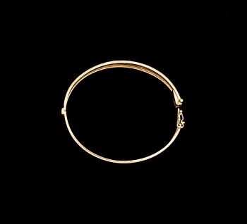 ARMRING, 18K guld. Vikt ca 17 gram.