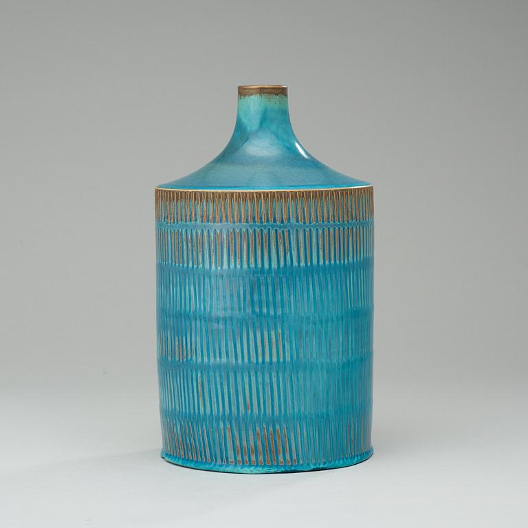 A Stig Lindberg stoneware vase, Gustavsberg Studio 1958-59.