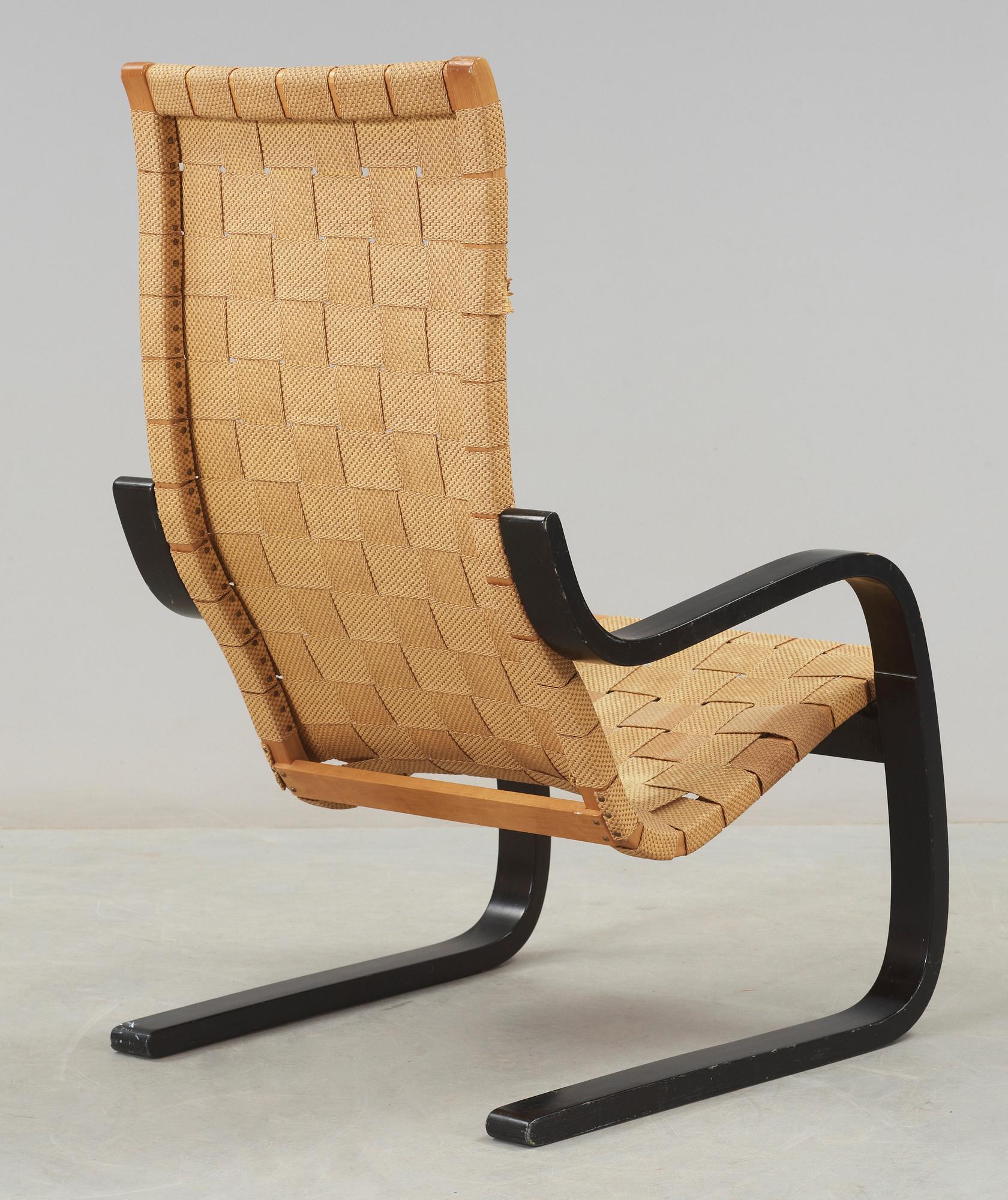 KARMSTOL, modell 406, Alvar Aalto, 1900-talets mitt.