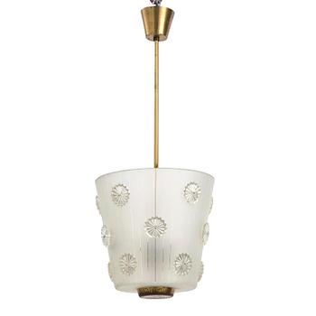 199. Harald Notini, a ceiling lamp model "11511", Arvid Böhlmarks Lampfabrik, Stockholm, 1940s.