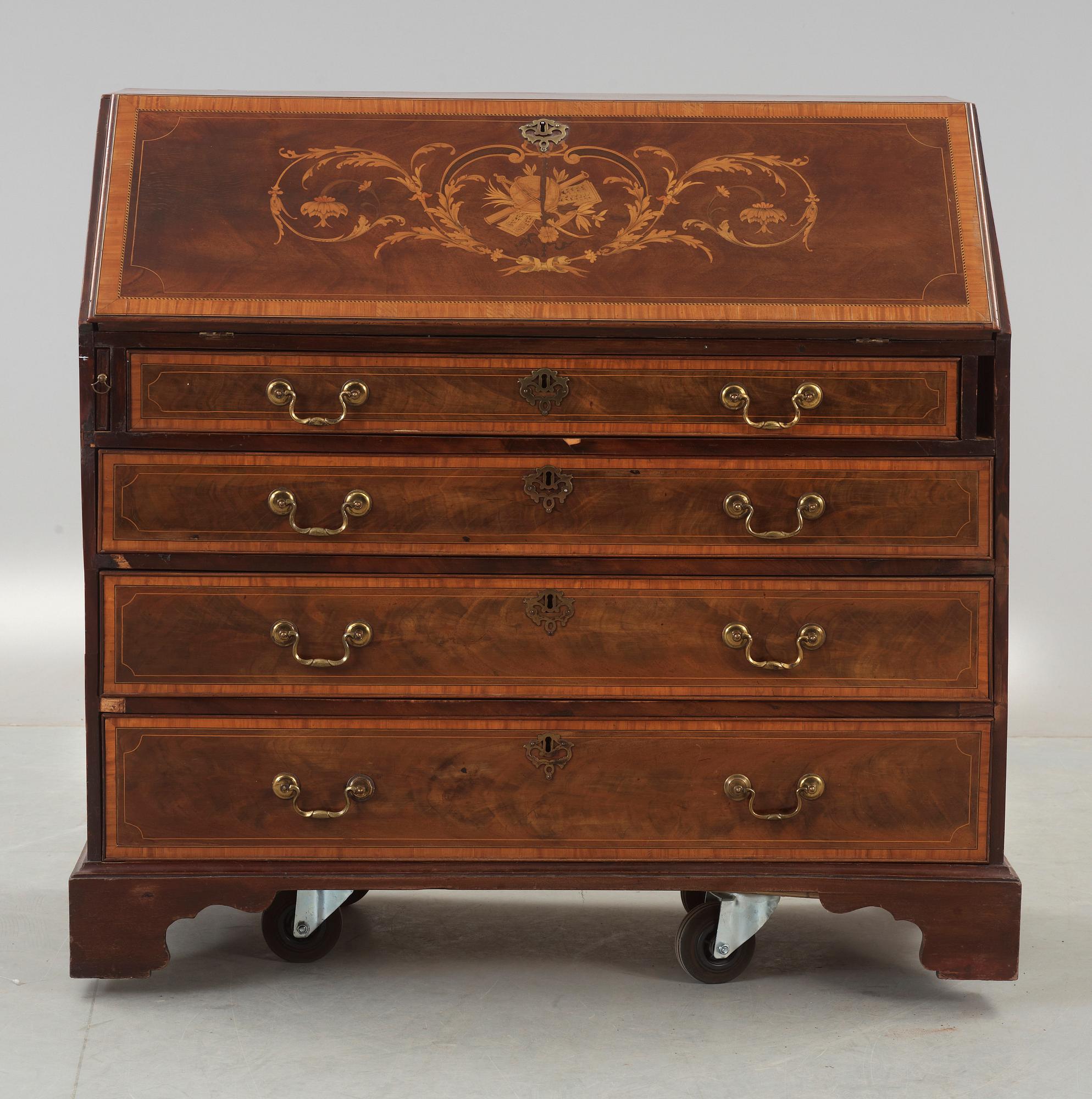 SEKRETÄR, 1800-tals början.