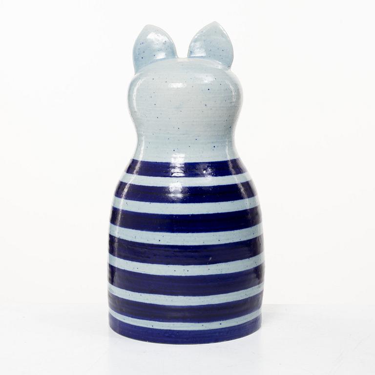 Lisa Larson, Figure, stoneware, "Big Cat" from the series "Tripp, trapp, trull", Gustavsberg.