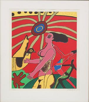 BEVERLOO CORNEILLE, färgserigrafi, signerad och numrerad 58/250.