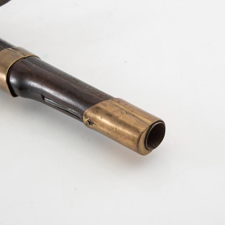 Flintlock pistol, Swedish, m/1816 for the Skåne Carabiniers.