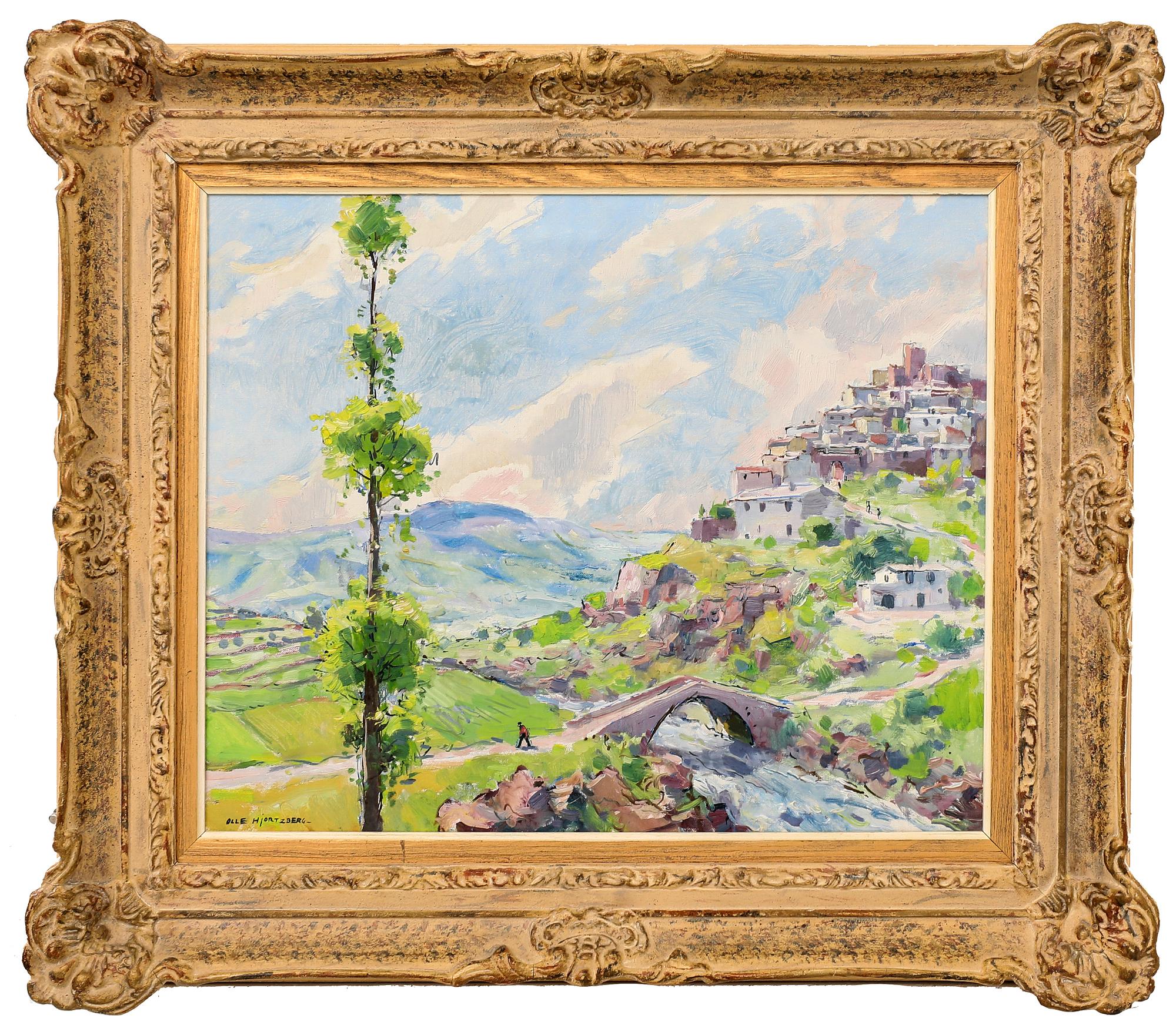 Olle Hjortzberg, oil on canvas, signed.