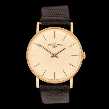 ARMBANDUR, herr, Ulysse Nardin, 18k guld, 1970/80-tal.