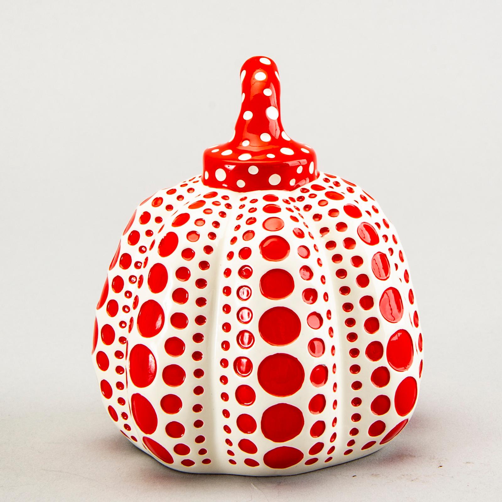 Yayoi Kusama, efter, objekt/multipel, "Pumpkin", utgiven av Benesse Holdings Inc., Naoshima, Japan, 2013.