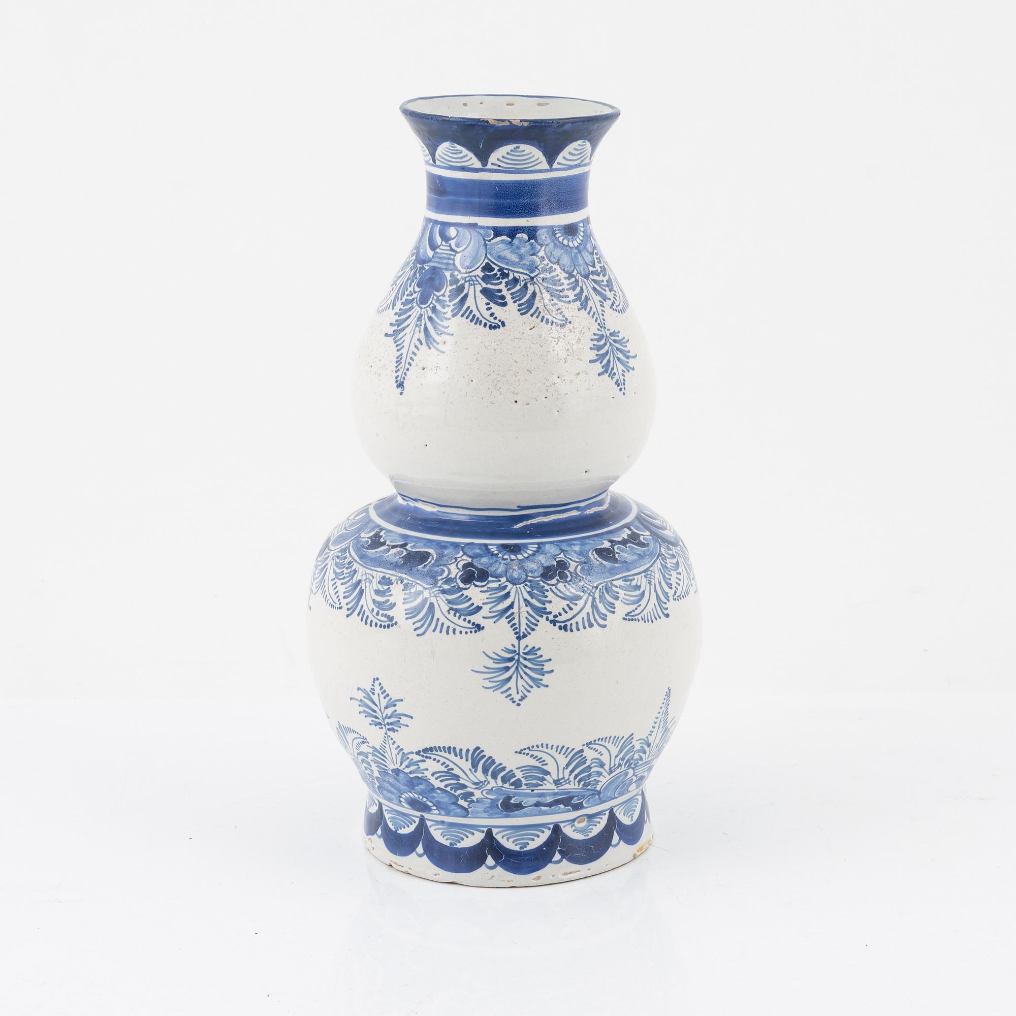 Vas, fajans, Holland, sent 1700-tal.