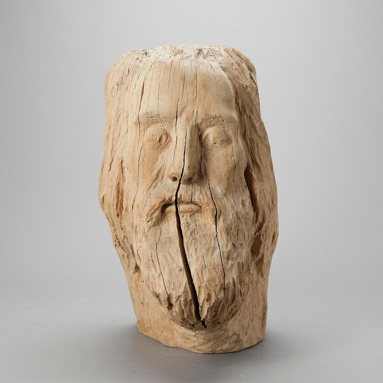 JAN NALIWAJKO, skulptur, trä, signerad och daterad 1973.