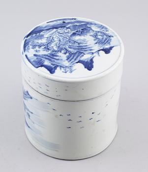 LOCKBURK, porslin, Kina, 1800-tal.