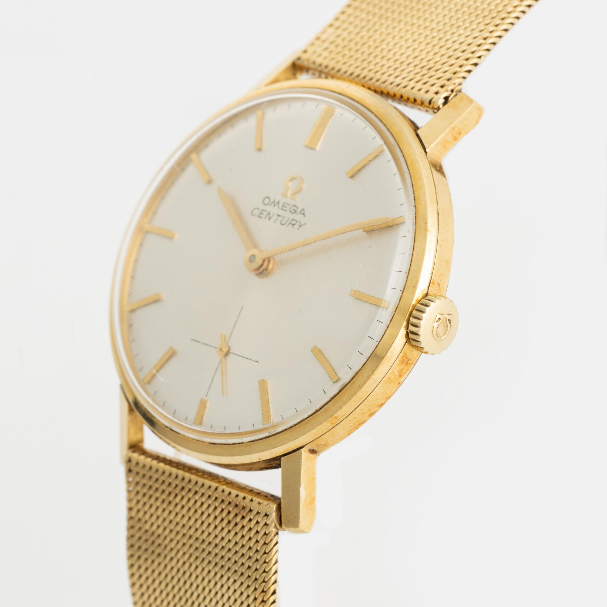 Omega, Century, armbandsur, 34 mm.