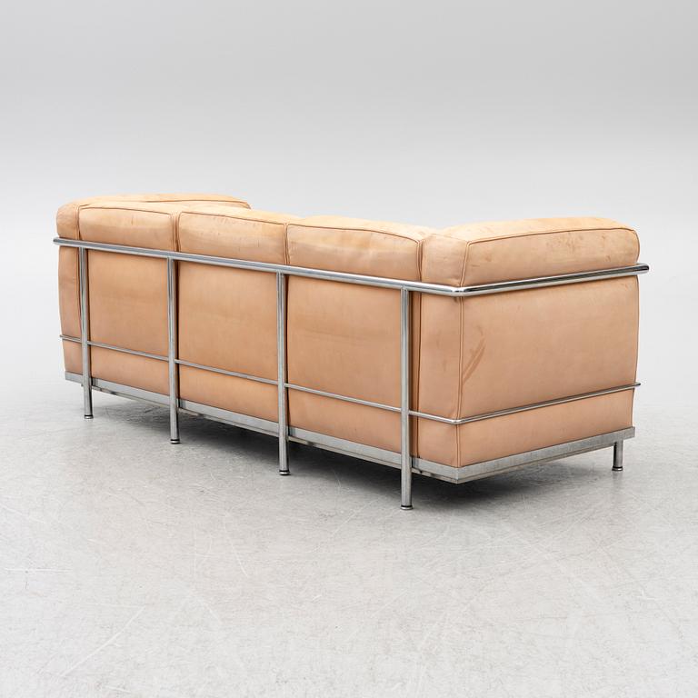 Le Corbusier (Charles-Édouard Jeanneret), , Pierre Jeanneret & Charlotte Perriand, soffa, "LC2", Cassina, Italien.