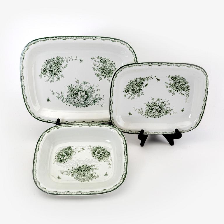 Servis "Grön Anna" 96 dlr porslin, Rörstrand, 1900-talets senare del.