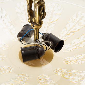 Ceiling light, 1940s.