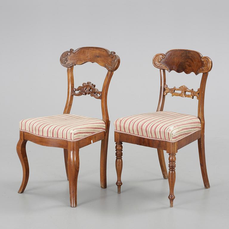 STOLAR, 9 st, senempire, 1800-talets mitt.