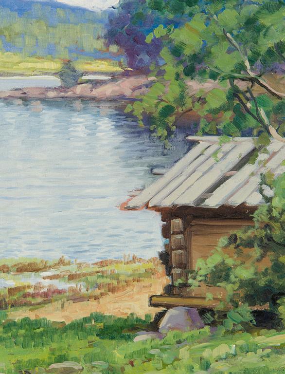 Arthur Heickell, Maisema.