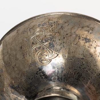 Punschmuggar, 21 st, silver, bl a Emma Johanssons Guldsmedsaffär, Arvidsjaur 1926.