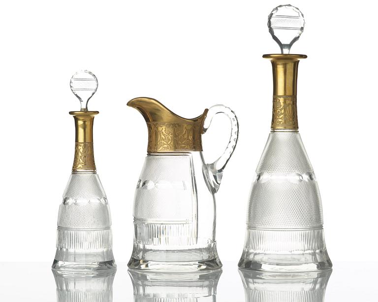 A Moser glass service, "Splendid". (92 parts).