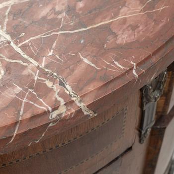 Chest of drawers, Louis XVI style, circa 1900.