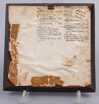 MINIATYRER ett par, akvarell, sign Dallery 1800/1900-tal.