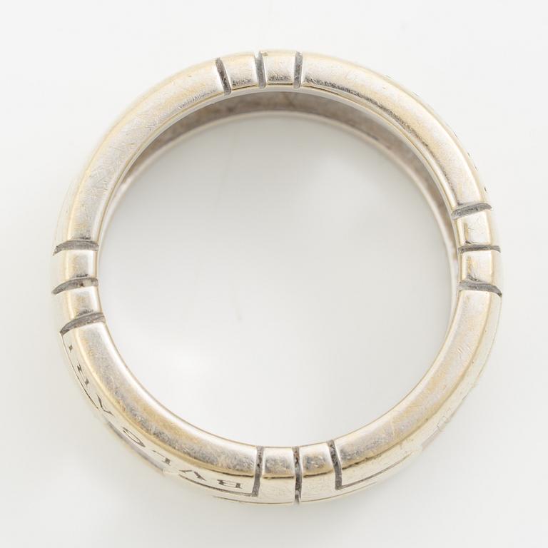 Bulgari, ring, 18K white gold, "Parenthesis".