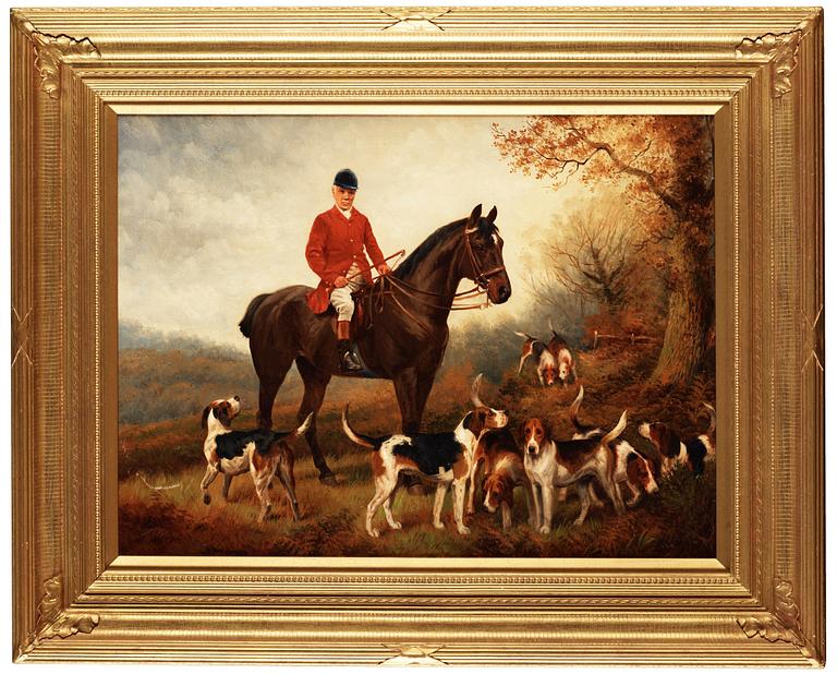 John Wilson Hepple, Fox hunt.