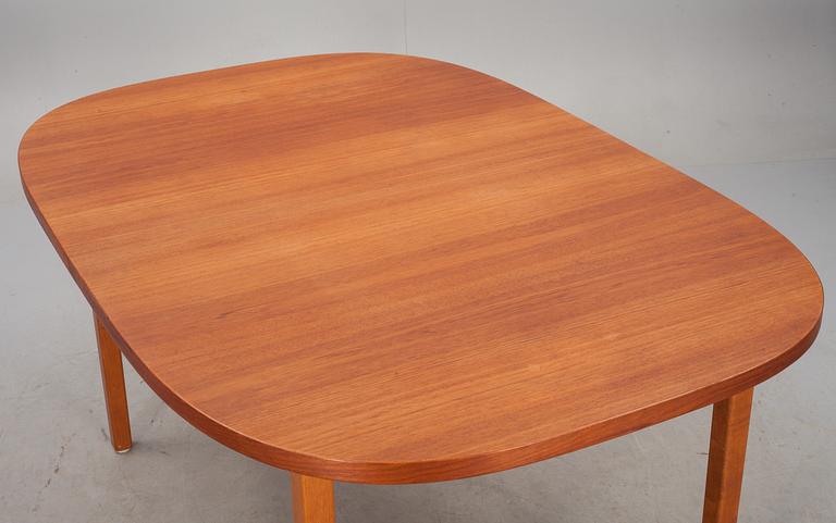 MATGRUPP, 7 delar, teak, Ulferts, Tibro, 1900-talets andra hälft.