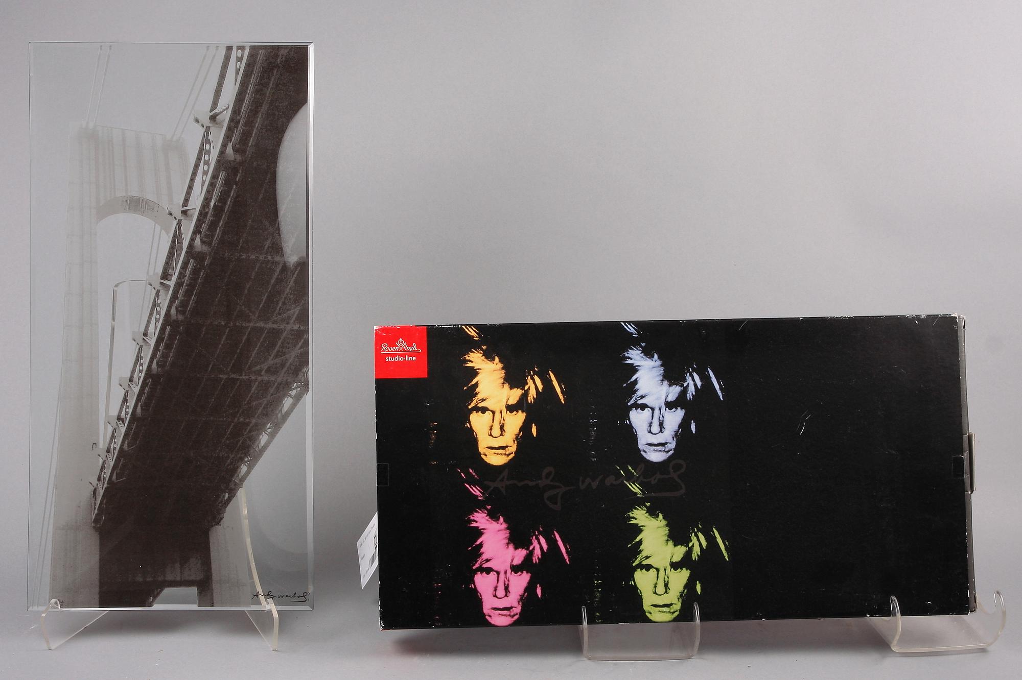 FAT, glas, Andy Warhol, Rosenthal studio-linie.