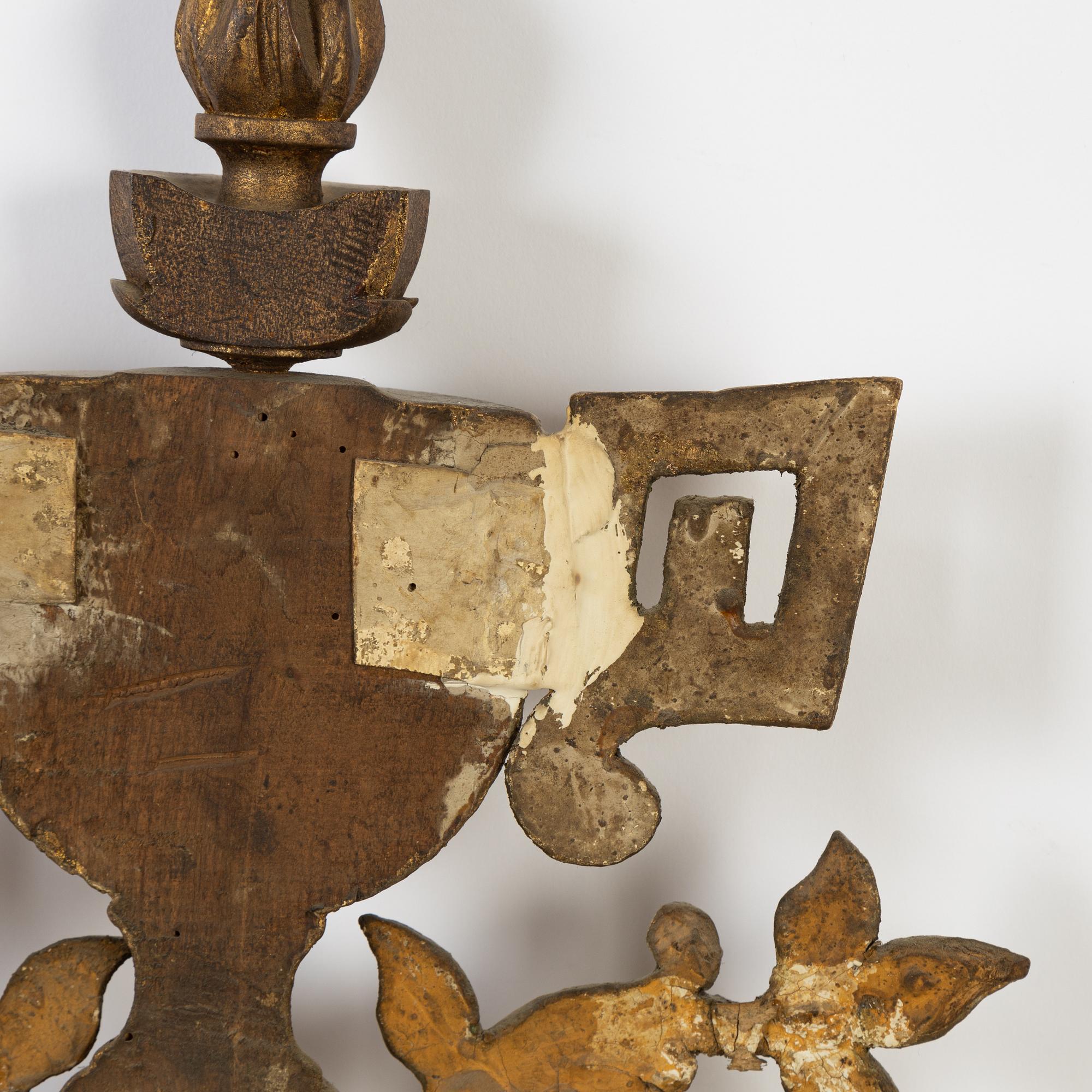 Spegel, gustaviansk, 1700-talets andra hälft.
