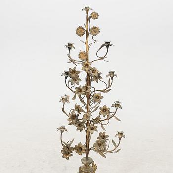 A French late 19th century /20th century candelabra.