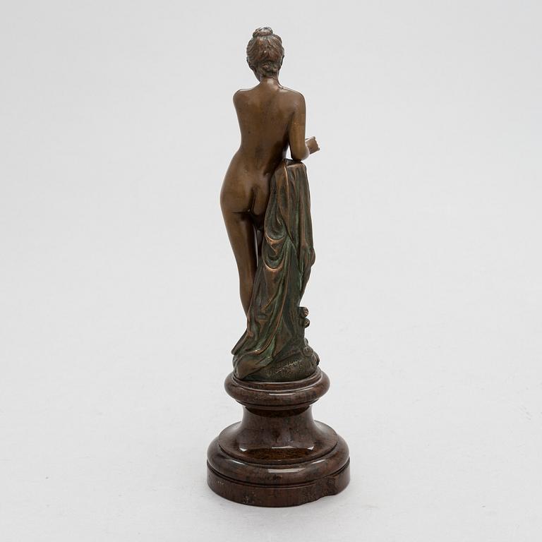 Felix Görling, a bronze sculpture, signed and marked H. Gladenbeck u. Sohn.