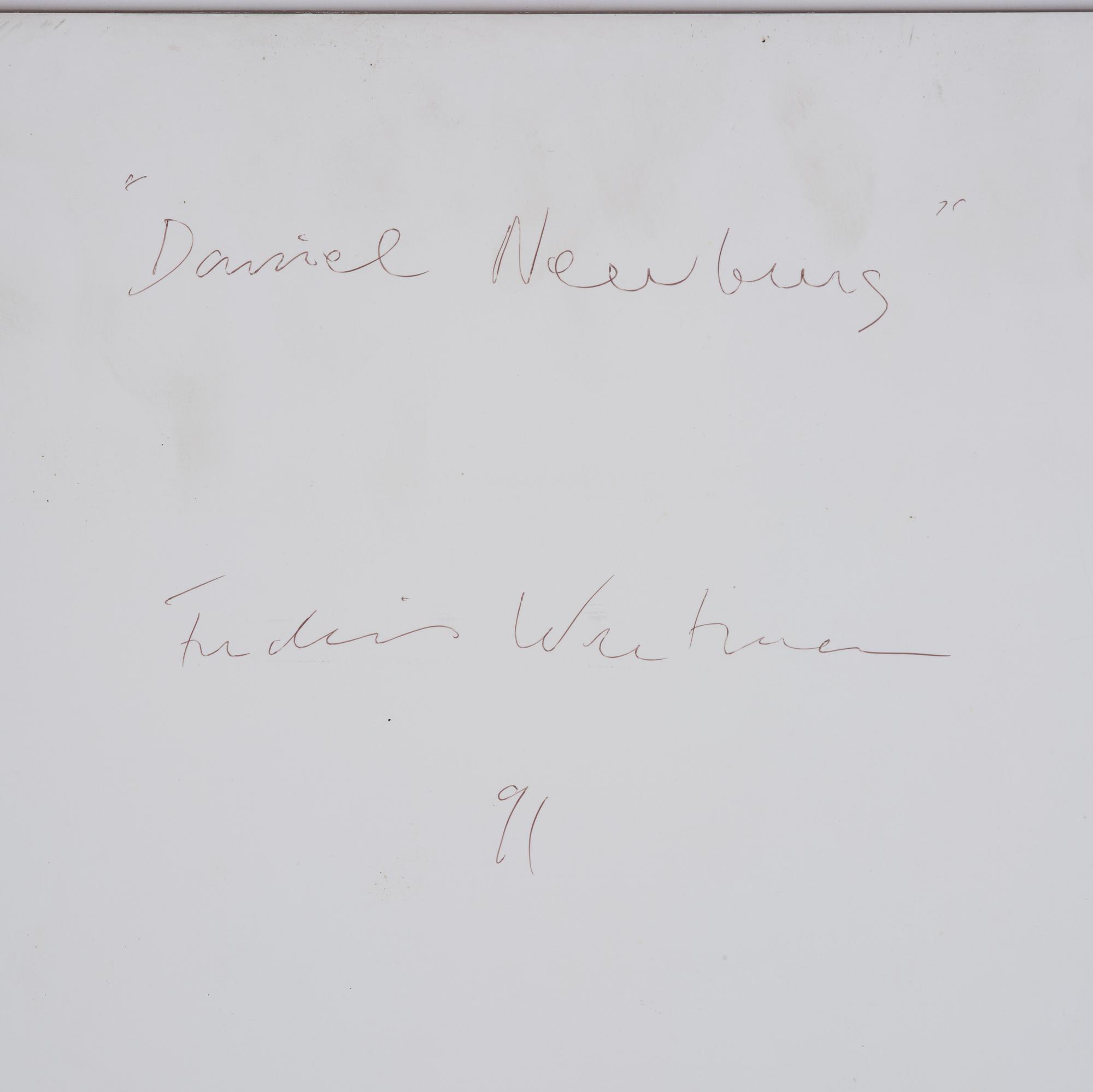 Fredrik Wretman, "Daniel Newburg", 1990.