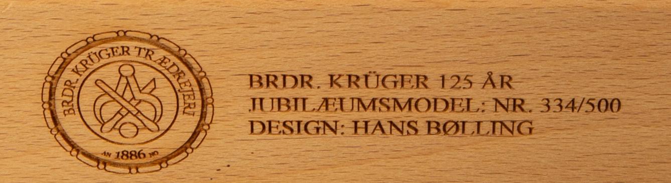 Sidobord/brickbord, Hans Bølling, Krüger, Danmark.