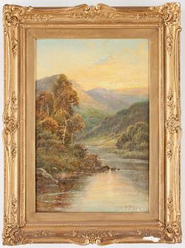 DANIEL SHERRIN, olja på duk, signerad.