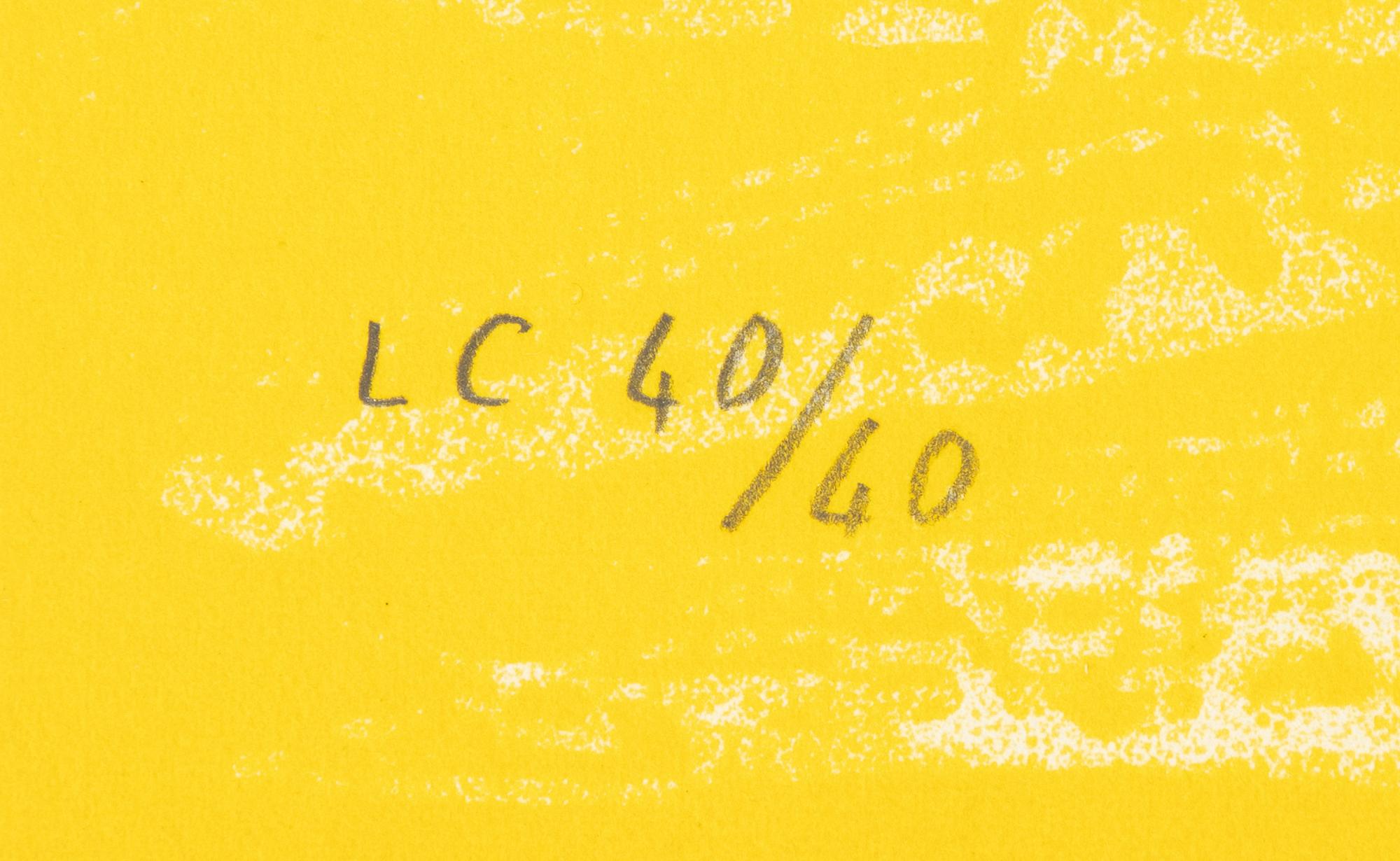 Lena Cronqvist, lithograph, signed and numbered LC 40/40.