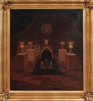 JOHAN HENRIC SJÖHOLM, olja på duk, sign o dat 1837.