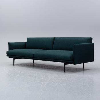 A contemporary 'Outline' sofa by Anderssen & Voll for Muuto.