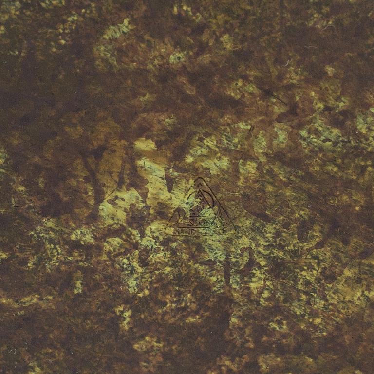 Ä bronze Art Deco vase, Svenska Metallverken, 1920's/1930's.