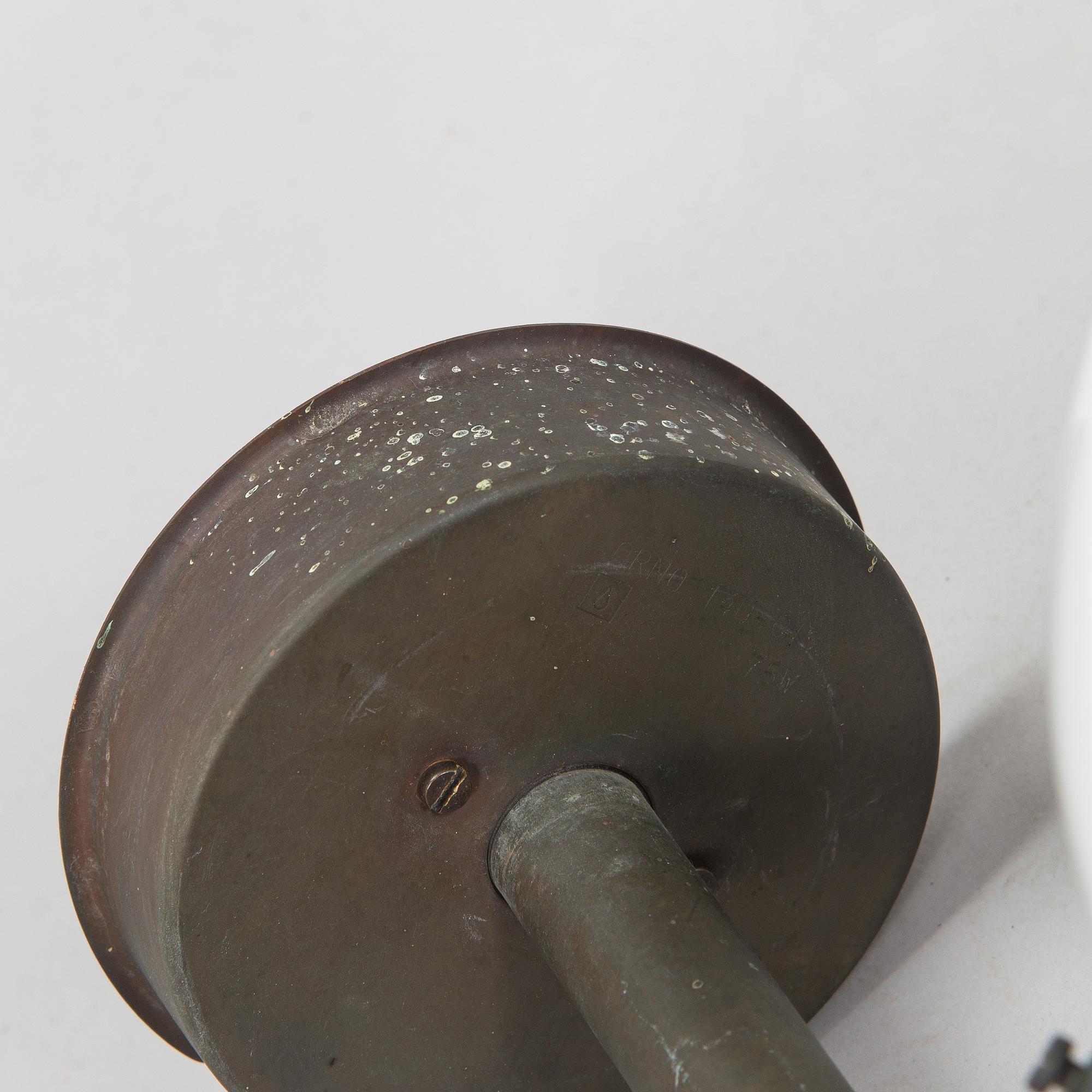 Lisa Johansson-Pape, A set of six of 1970s outdoor wall lights '140-015' for Stockmann Orno.