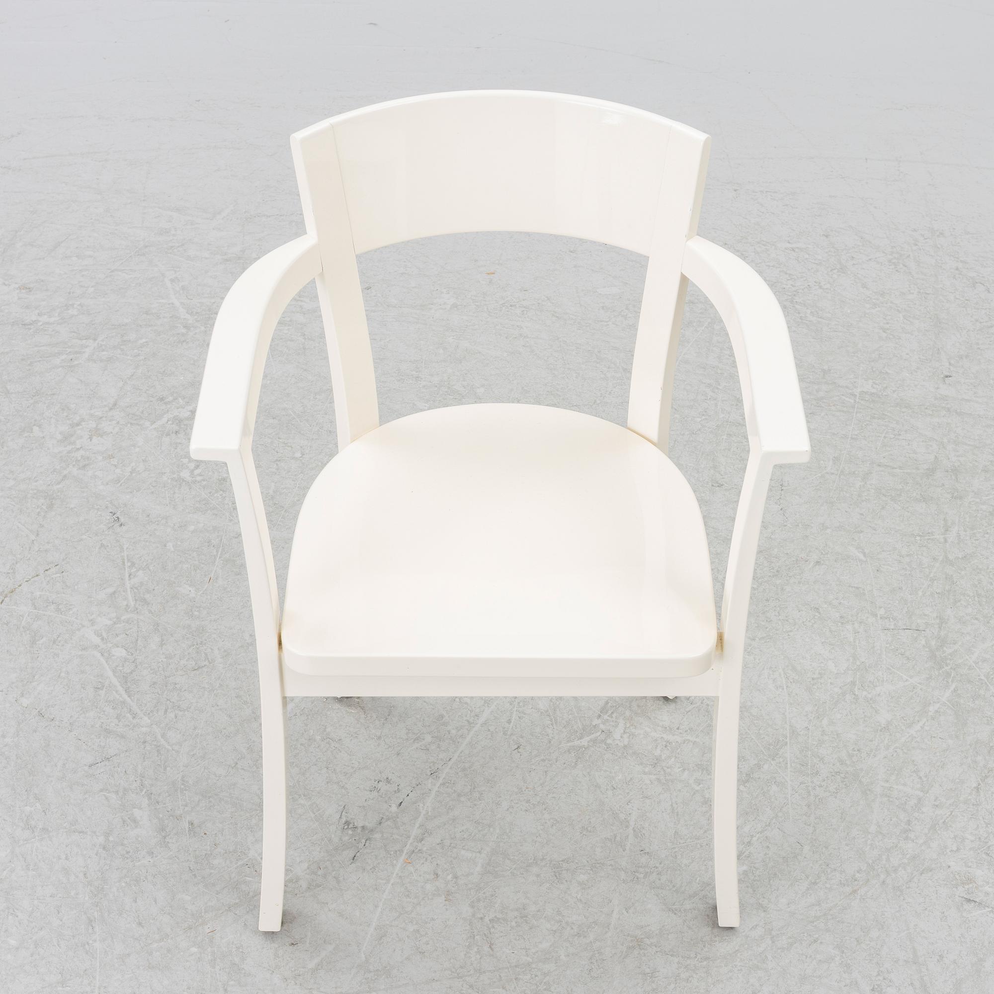 Åke Axelsson, stolar, 6 st, Gärsnäs, 1992.