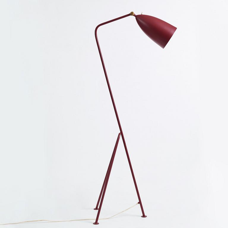 Greta Magnusson Grossman, a "G-33" (Grasshopper) floor light for Bergbom's, Malmö, Sweden 1950's.