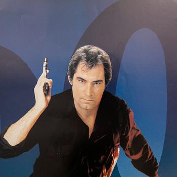 Filmaffisch James Bond "Tid för hämnd  (Licence to Kill)" 1989.