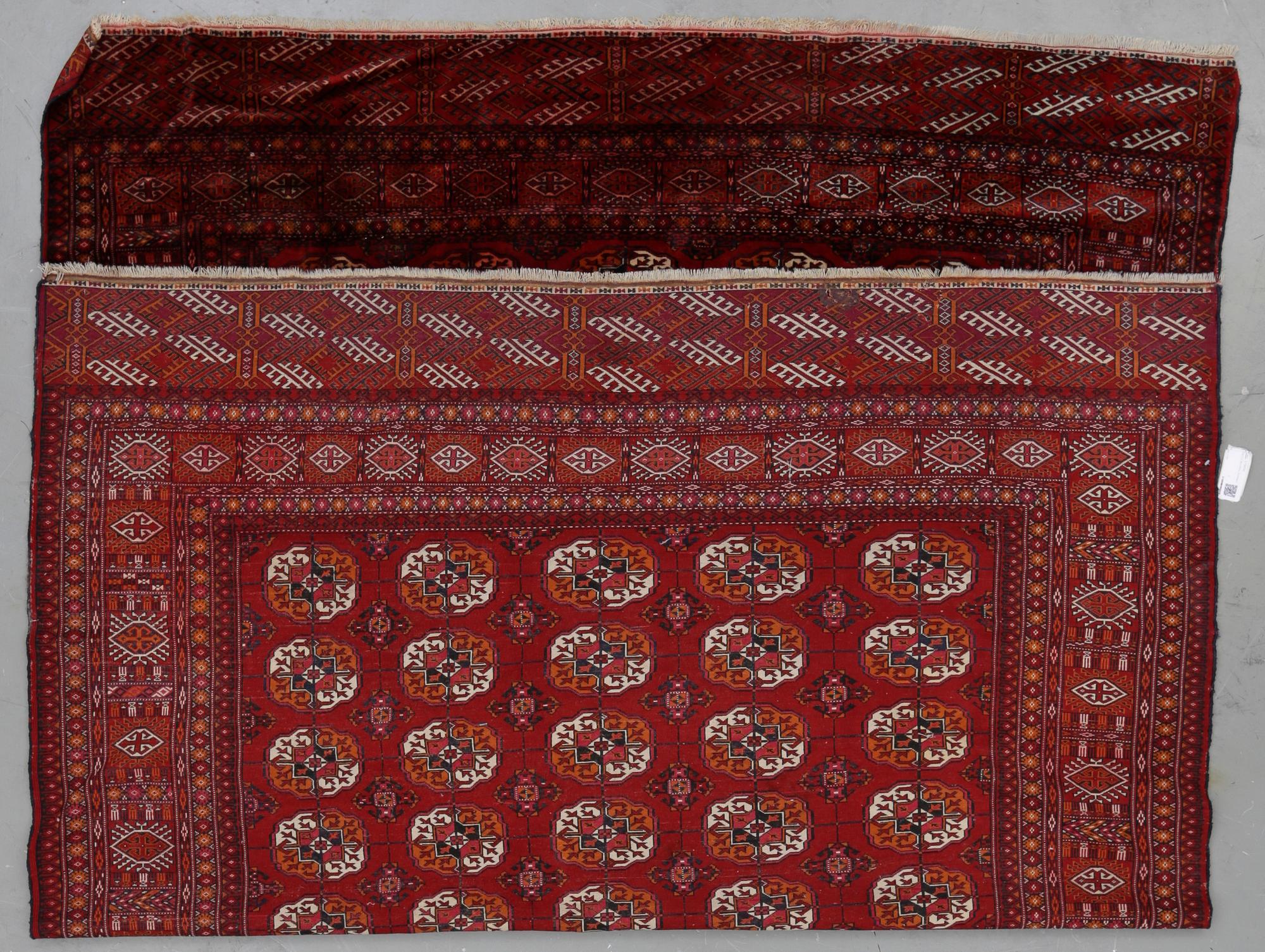 MATTA, old Tekke, Turkmen. Ca 275x212.