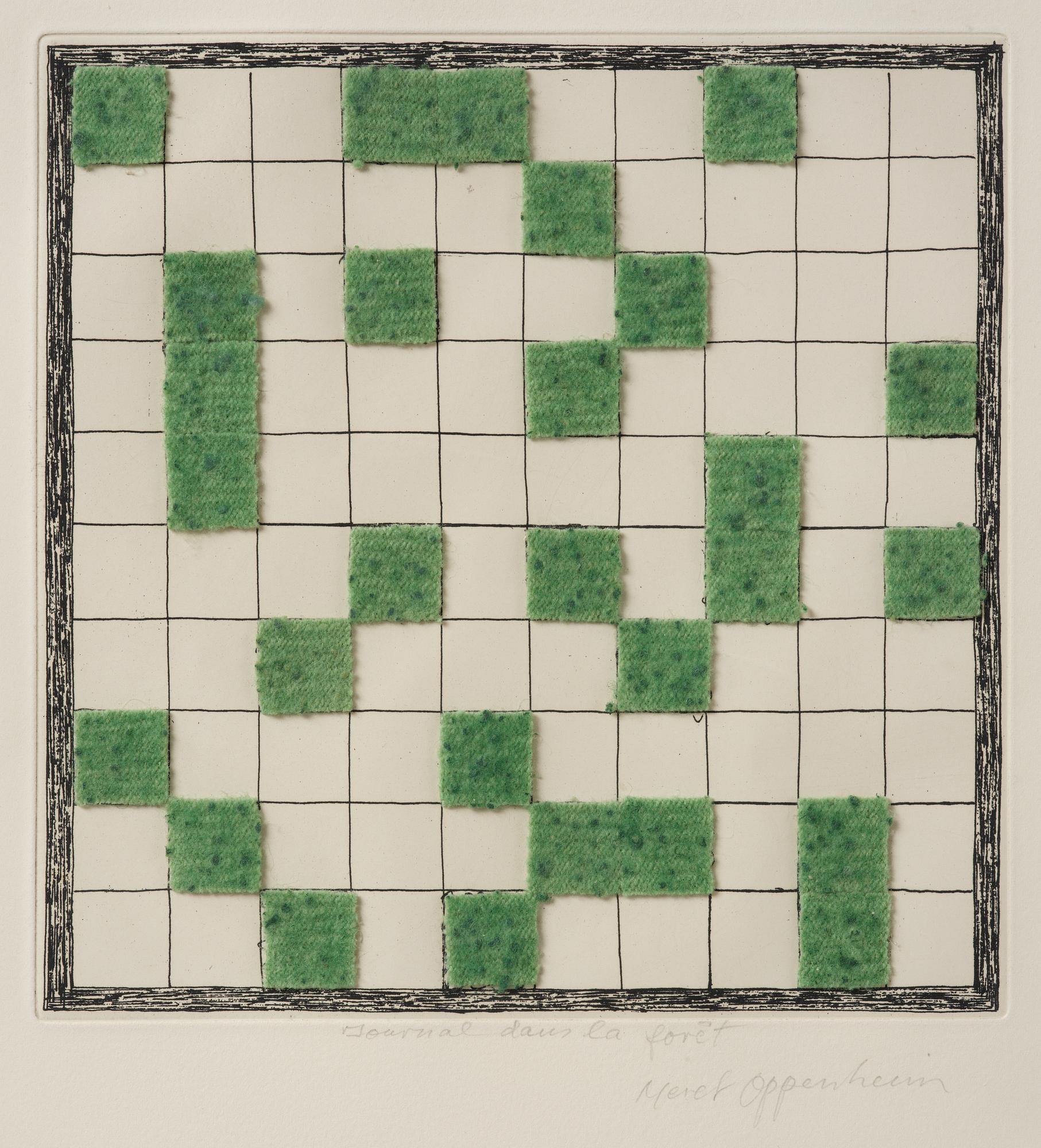 Meret Oppenheim, "Journal dans la forêt".