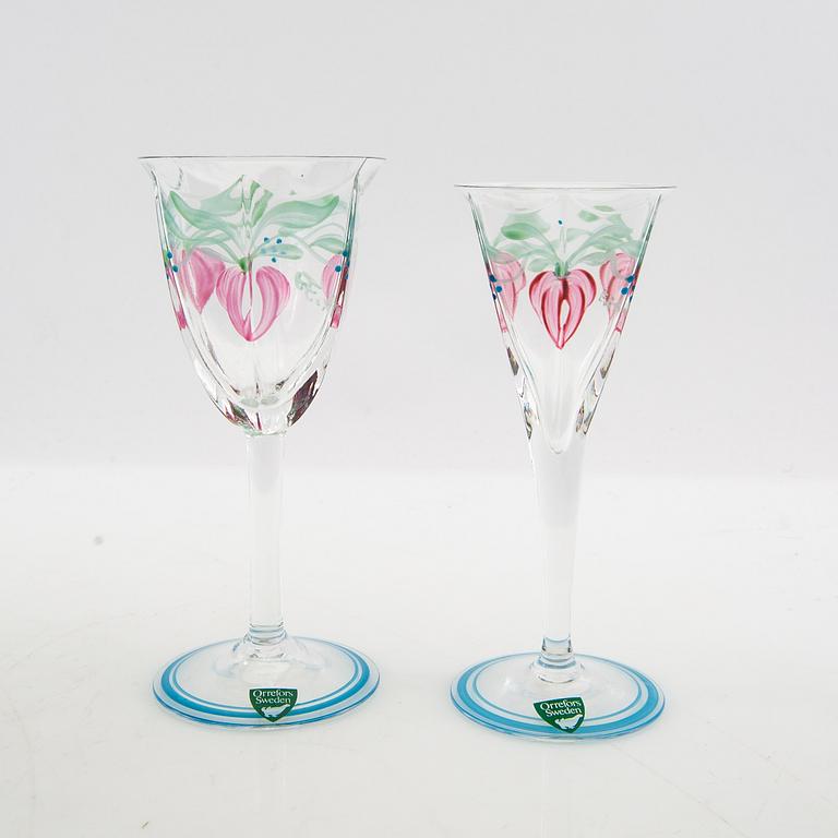 Eva Englund, Glass Service "Maja" 29 dlr, Orrefors.