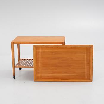 Serving cart, mid-20th century.