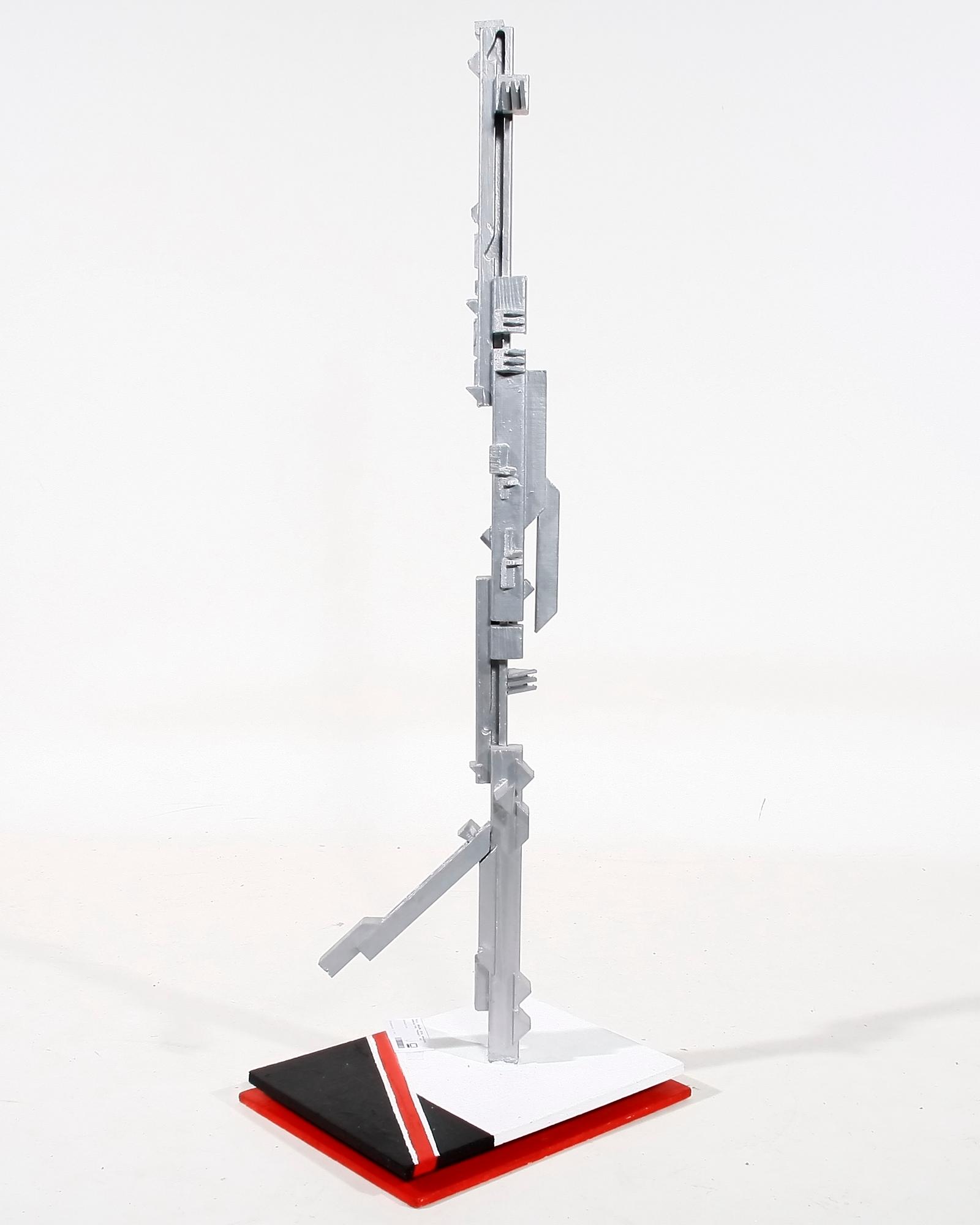 STIG SIXTEN SELLÉN, skulptur, bemålat trä.