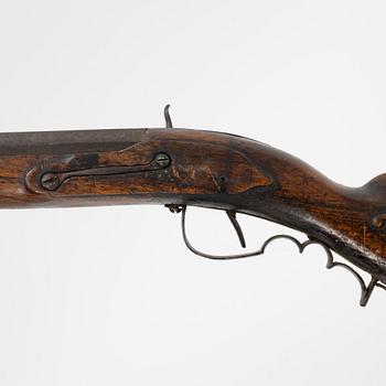 A percussion gun, early 19th Century.