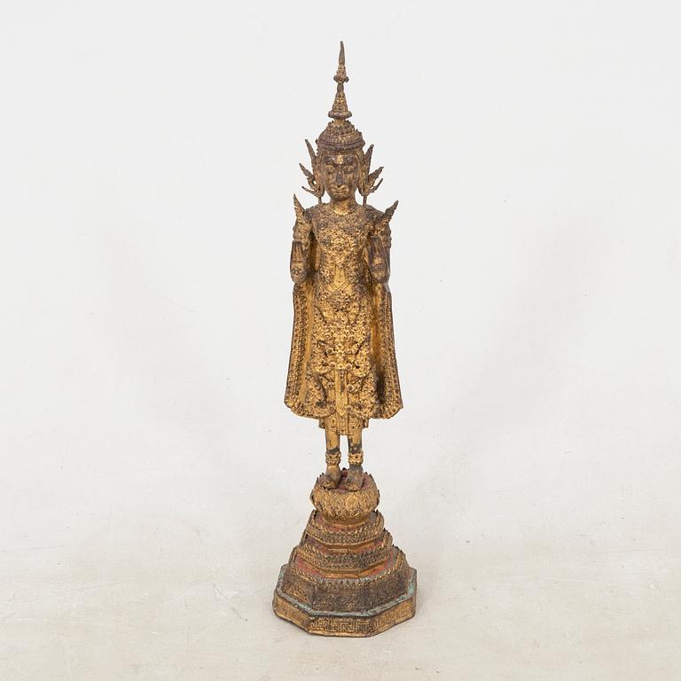 Buddha Thailand 1800-talets andra hälft Rattanakosin stil.