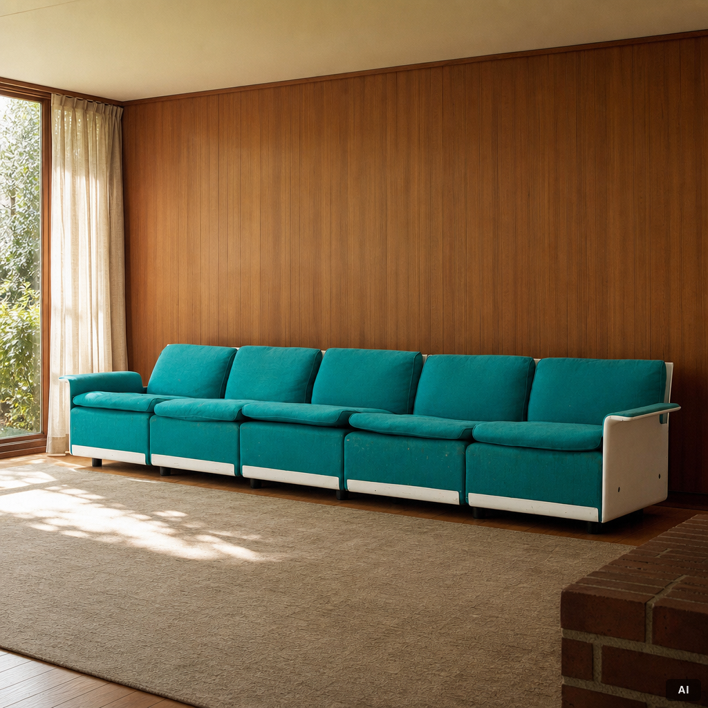 Dieter Rams, A modell RZ 62 sofa, the latter half of the 20th century.